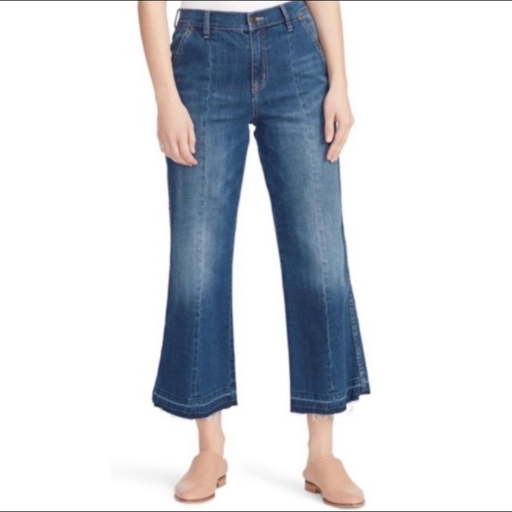 ELLA MOSS | Cropped Wide Leg Jeans